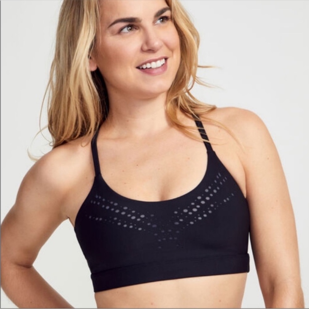 Deco Laser Cut Soulcycle Sports Bra